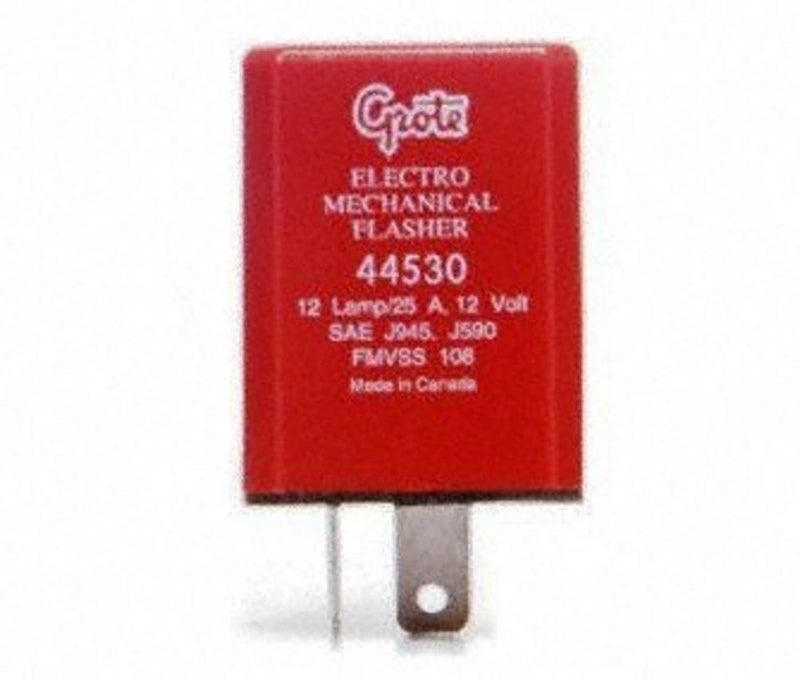 Grote 44530 2 Pin Flasher (12 Light Electromechanical)